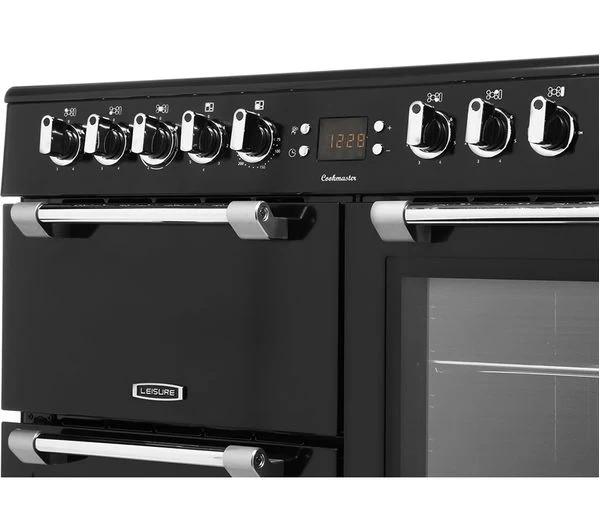 TieDex UK LEISURE Cookmaster CK100C210K Electric Ceramic Range Cooker - Black - Image 7