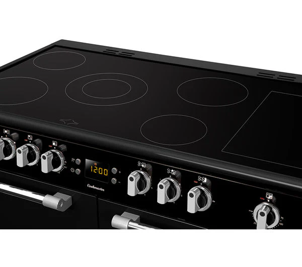 TieDex UK LEISURE Cookmaster CK100C210K Electric Ceramic Range Cooker - Black - Image 8
