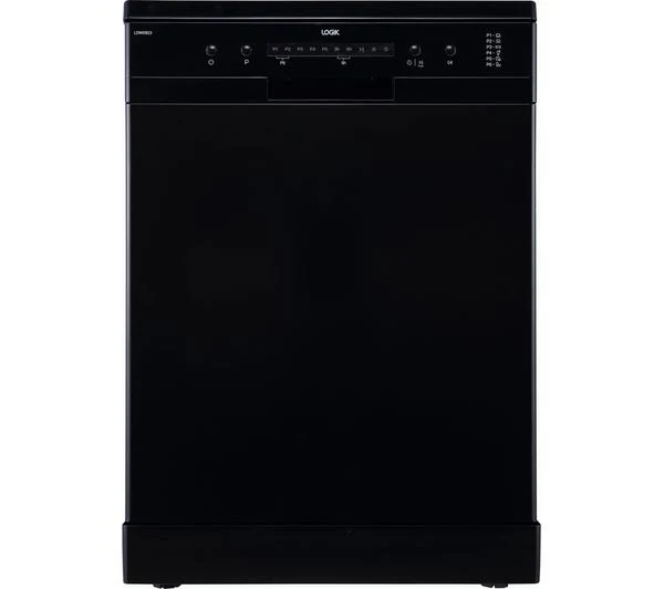 TieDex UK LOGIK LDW60B23 Full-size Dishwasher - Black