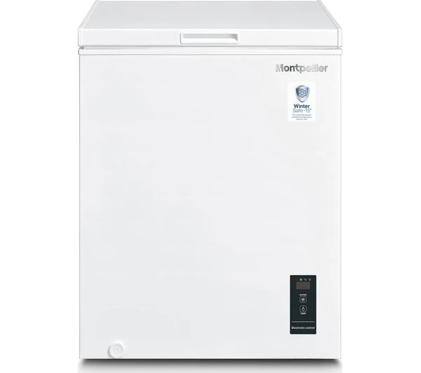 TieDex UK MONTPELLIER MCF140EW Chest Freezer - White
