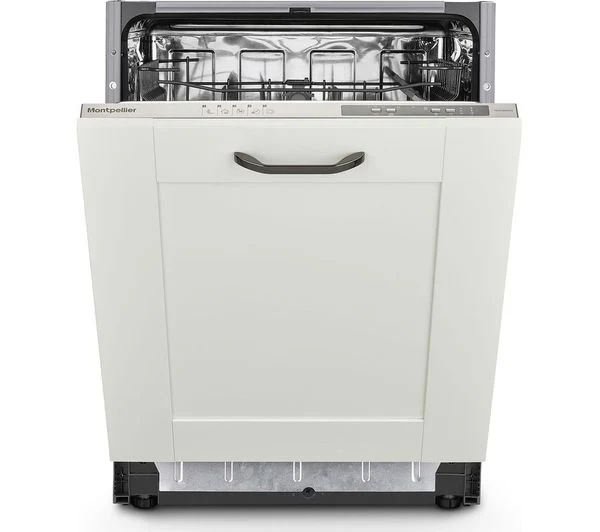 TieDex UK MONTPELLIER MDWBID6053 Full-size Fully Integrated Dishwasher
