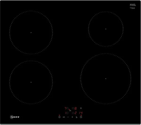 TieDex UK NEFF N30 T36FBE1L0 60 cm Electric Induction Hob - Black