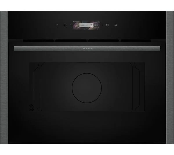 TieDex UK NEFF N70 C24GR3XG1B Built-in Solo Microwave - Graphite