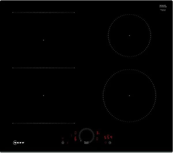 TieDex UK NEFF N70 T56FHS1L0 60 cm Electric Induction Smart Hob - Black