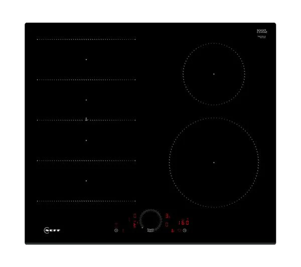 TieDex UK NEFF N70 T66FHE4L0 60 cm Electric Induction Smart Hob - Black
