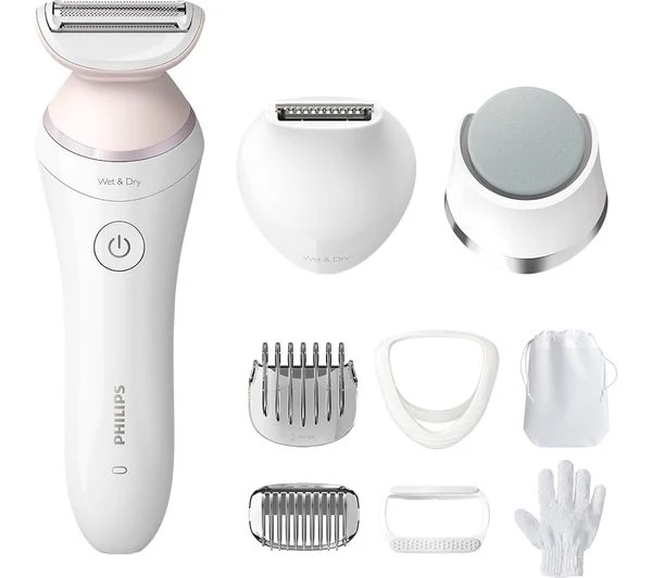 TieDex UK PHILIPS BRL176/00 Wet and Dry Foil Lady Shaver - White and Violet