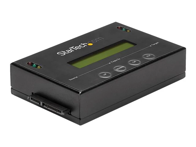 TieDex UK StarTech.com 1:1 Hard Drive Duplicator and Eraser for 2.5" & 3.5" SATA HDD SSD - LCD & RS-232 Â - 14GBpm Duplication Speed - Cloner & Wiper (SATDUP11) - hard drive duplicator