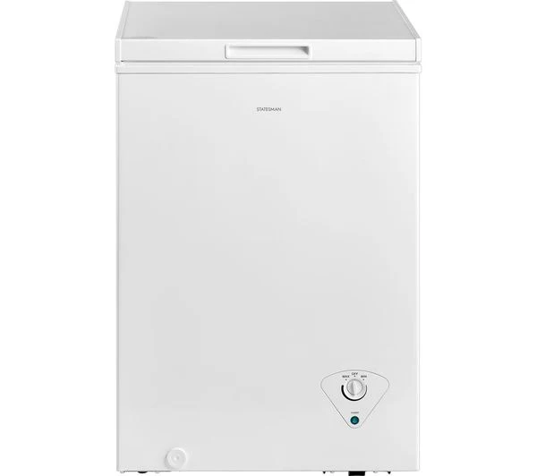 TieDex UK STATESMAN CHF100 Chest Freezer - White