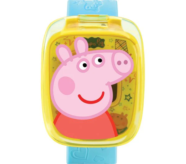 TieDex UK VTECH Peppa Pig Learning Watch - Blue