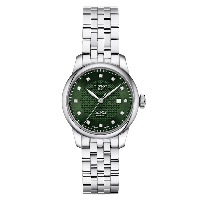 Tissot Le Locle Automatic Lady 29mm Ladies Watch Green Luxury Watch Swiss Made Automatic Movement T0062071109600