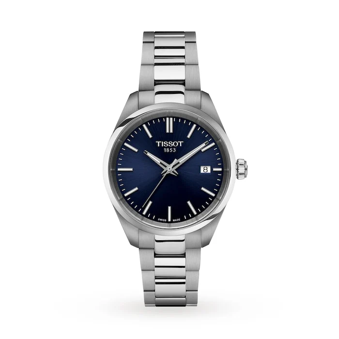 Tissot PR 100 34mm Ladies Watch Luxury Watch Swiss Made High Precision Movement Sapphire Crystal T1502101104100
