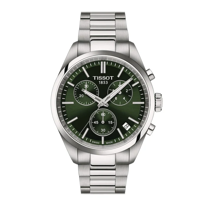 PR 100 Chronograph 40mm Mens Watch Green