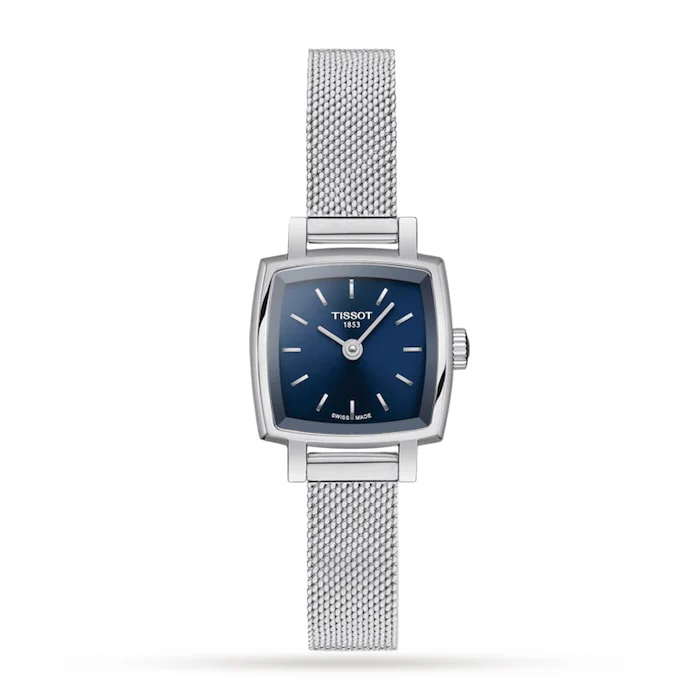 Tissot Quartz 20mm Men’s Watch with Blue Material Dial, Stainless Steel Case & Bracelet, 30m Water Resistant / T0581091104100