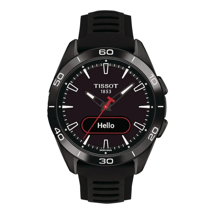 Tissot Sport 43mm Men’s Watch with Black Material Dial, Titanium Case, 50m Water Resistant / T1534204705104