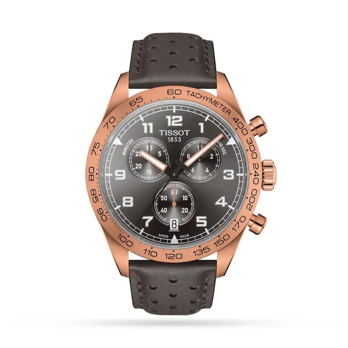 Tissot Sport Quartz 45mm Men’s Watch with Bronze Material Dial, Stainless Steel Case, 100m Water Resistant / T1316173608200