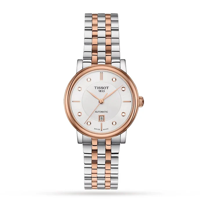 Tissot T-Classic Carson 30mm Ladies Watch Luxury Watch Swiss Made High Precision Movement T1222072203600