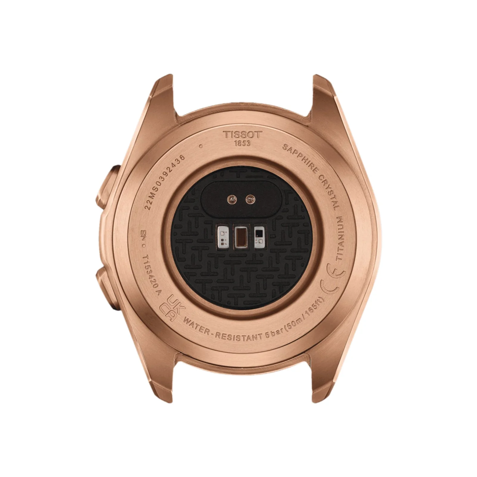 Tissot T-Touch Connect Sport 44mm Unisex Watch Black With Silicone Strap - Image 3
