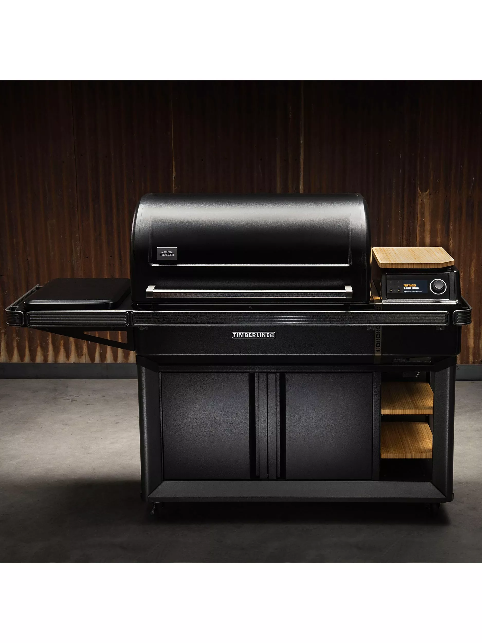 Traeger Timberline XL UK Wood Pellet Smart BBQ, Black - Image 4