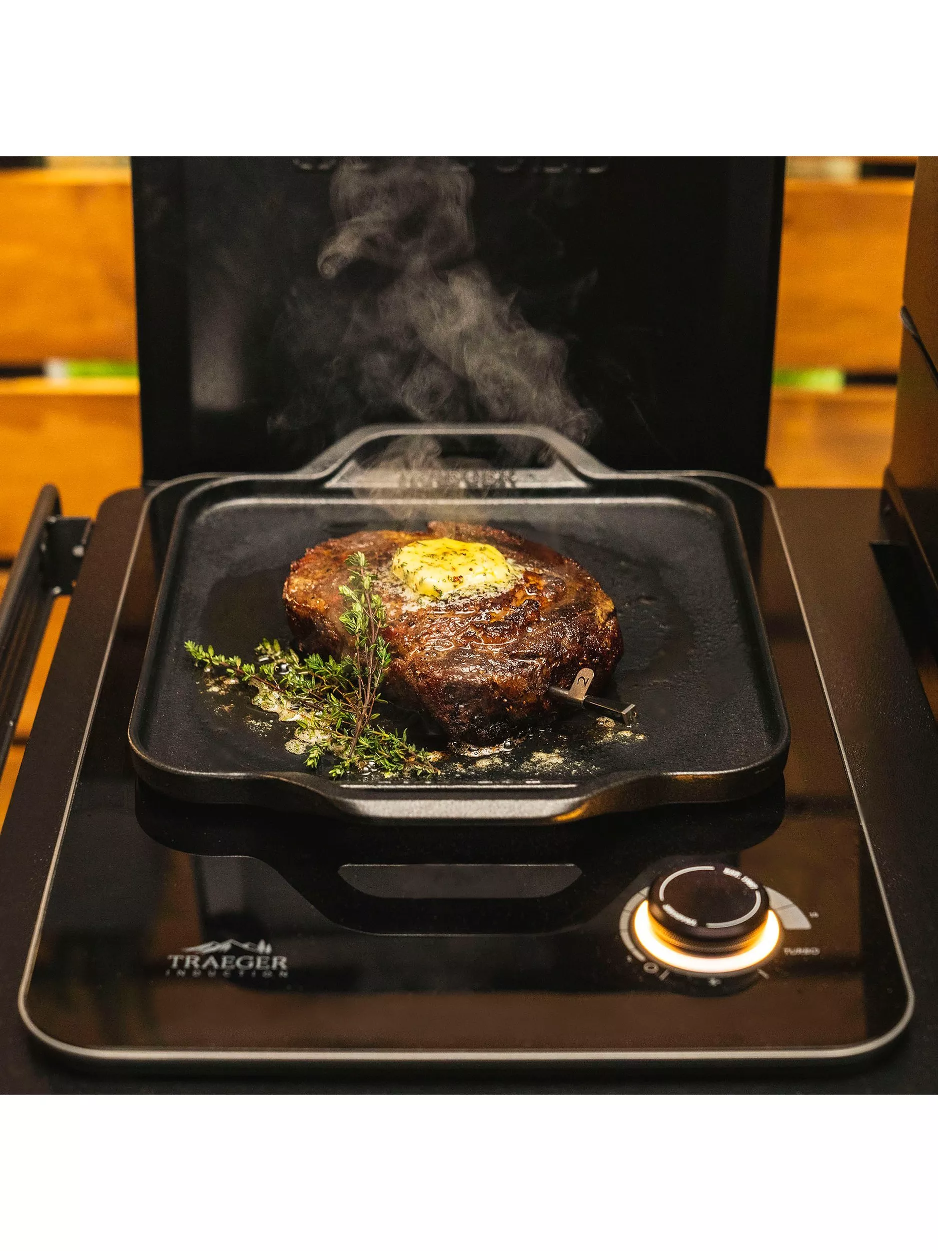 Traeger Timberline XL UK Wood Pellet Smart BBQ, Black - Image 5