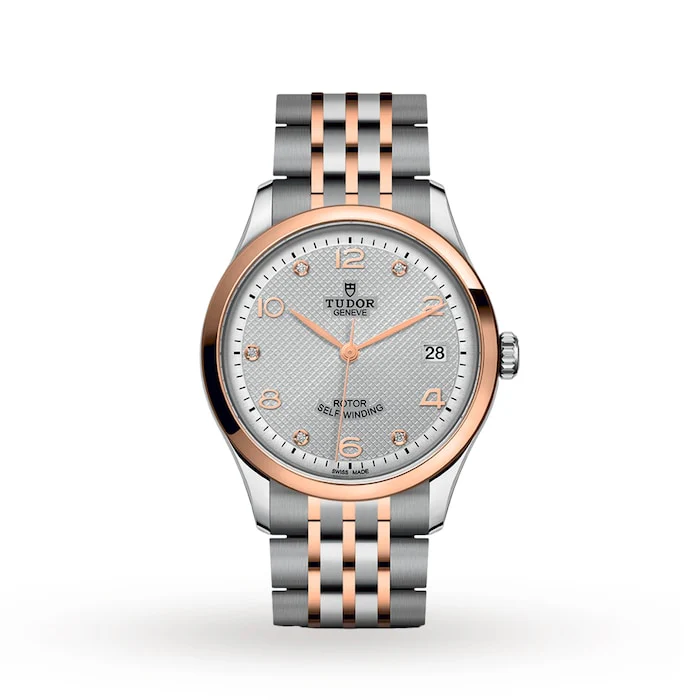 Tudor 1926 36mm Ladies Watch Steel Case Diamond-Set Silver Dial Luxury Watch Swiss Made M91451-0002