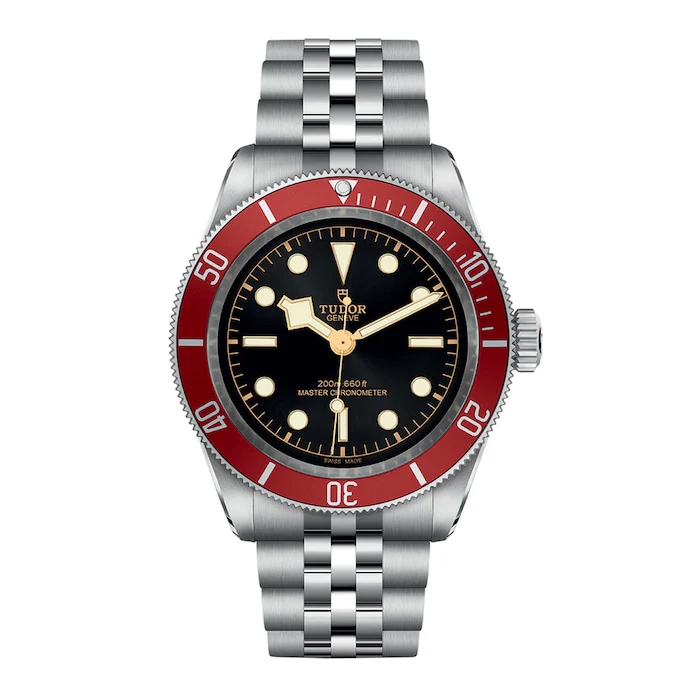 Tudor Automatic 41mm Men’s Watch with Black Material Dial, Stainless Steel Case & Bracelet, 200m Water Resistant / M7941A1A0RU-0003