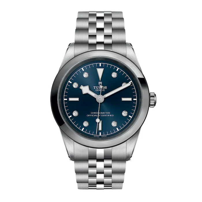 Tudor Automatic 41mm Men’s Watch with Blue Material Dial, Stainless Steel Case & Bracelet, 100m Water Resistant / M79680-0005