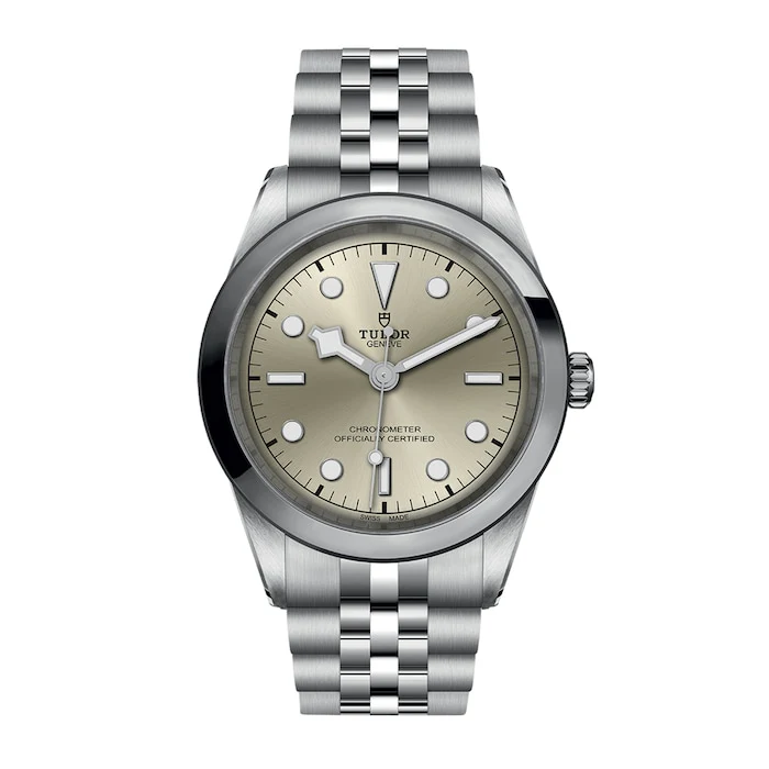Tudor Automatic 41mm Men’s Watch with Champagne Material Dial, Stainless Steel Case & Bracelet, 100m Water Resistant / M79680-0003