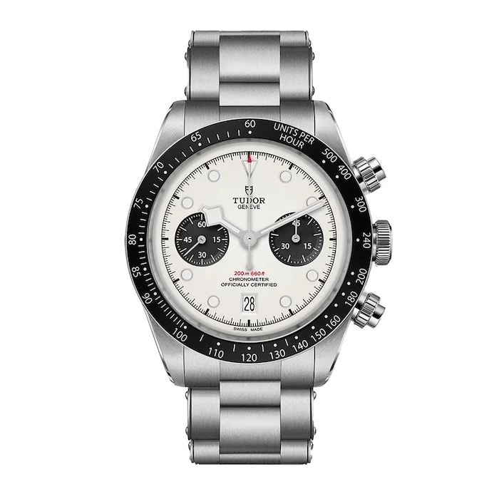 Tudor Automatic 41mm Men’s Watch with Opaline Material Dial, Stainless Steel Case & Bracelet, 200m Water Resistant / M79360N-0012