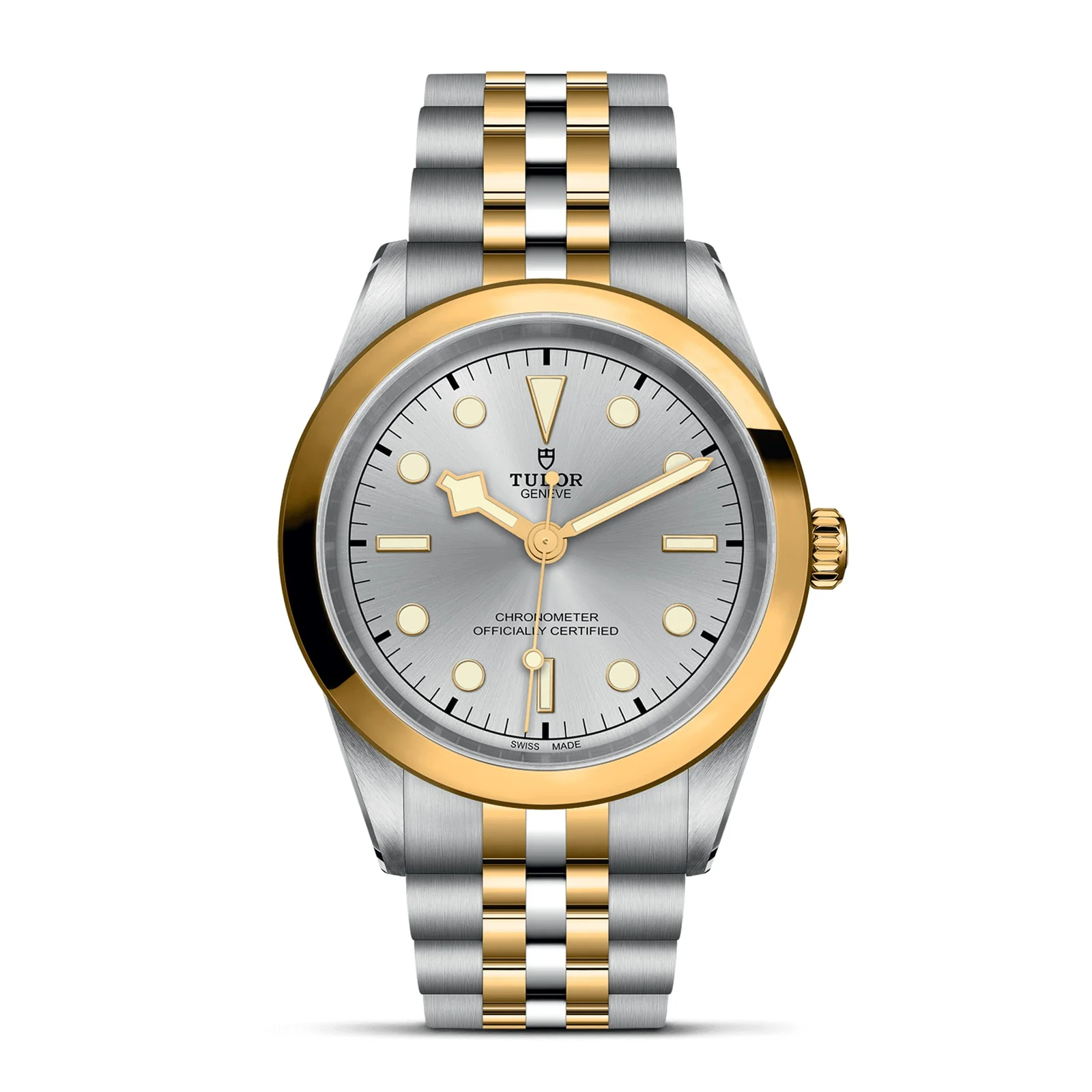 Tudor Automatic 41mm Men’s Watch with Silver Material Dial, Stainless Steel Case & Bracelet, 100m Water Resistant / M79683-0002