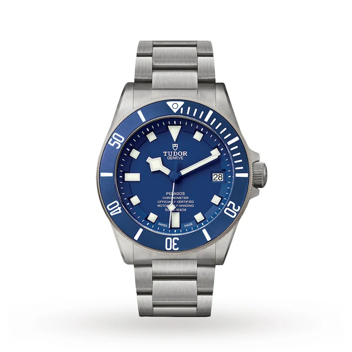 Tudor Automatic 42mm Men’s Watch with Blue Material Dial, Titanium Case, 500m Water Resistant / M25600TB-0001