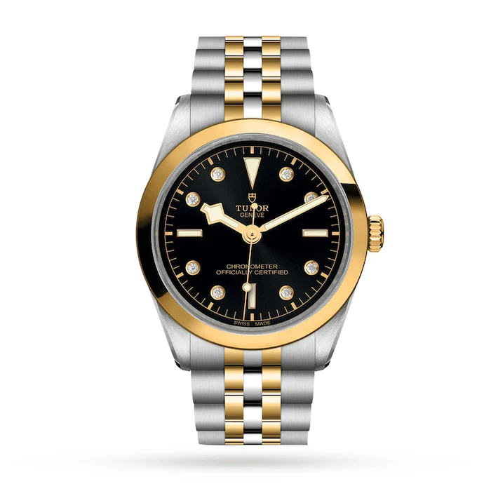 Tudor Black Bay One 36 S&G 36mm Steel Case Steel And Yellow Gold Bracelet Luxury Watch M79643-0006
