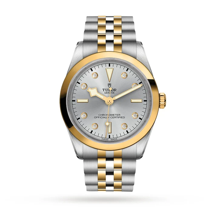 Tudor Black Bay One 36 S&G 36mm Steel Case Steel And Yellow Gold Bracelet Luxury Watch M79643-0007