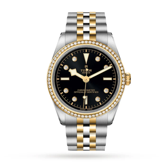 Tudor Black Bay One 36 S&G 36mm Steel Case Steel And Yellow Gold Bracelet Luxury Watch  M79653-0005