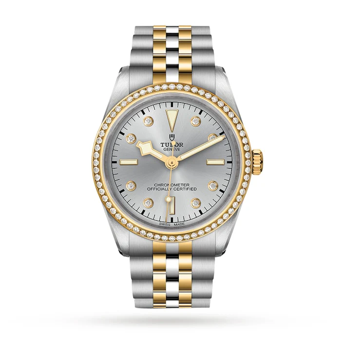 Tudor Black Bay One 36 S&G 36mm Steel Case Steel And Yellow Gold Bracelet Luxury Watch  M79653-0006