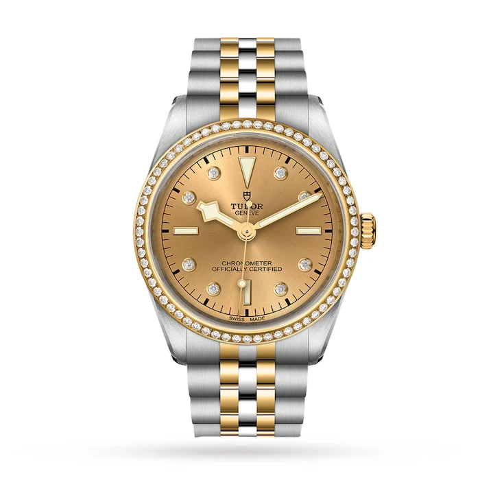 Tudor Black Bay One 36 S&G 36mm Steel Case Steel And Yellow Gold Bracelet Luxury Watch  M79653-0007