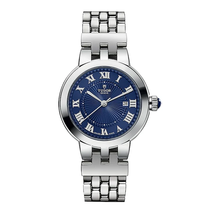 Tudor Clair de Rose 30mm steel case blue dial Luxury Watch Luxury Watch Swiss Made High Precision Movement  M35500-0009