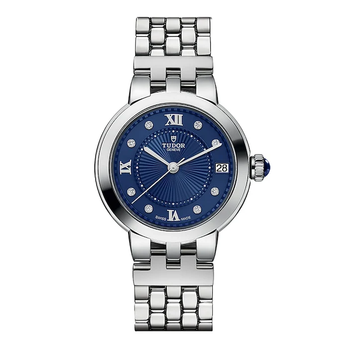 Tudor Clair de Rose 34mm steel case diamond-set dial Luxury Watch Luxury Watch Swiss Made M35800-0010