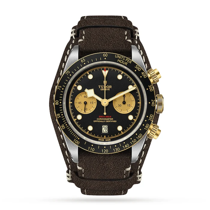 Tudor Heritage Automatic 41mm Men’s Watch with Black Material Dial, Stainless Steel Case, 200m Water Resistant / M79363N-0002