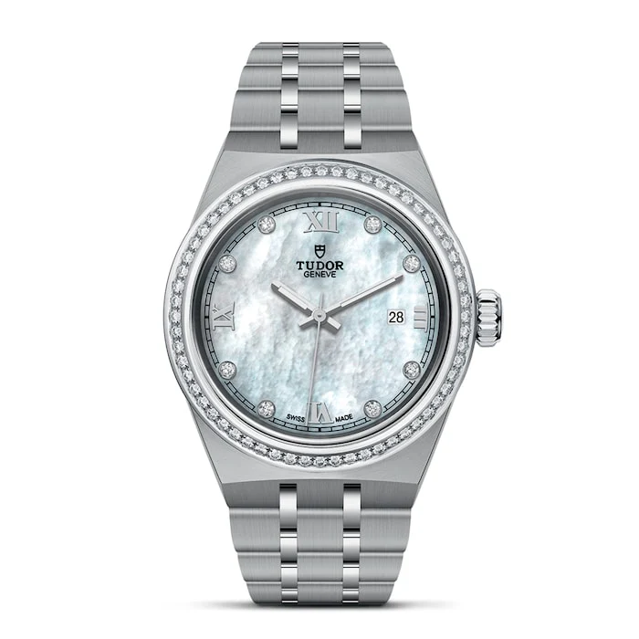 Tudor Royal 28mm, Steel Case, White Dial Luxury Watch Luxury Watch Swiss Made High Precision Movement M28320-0001