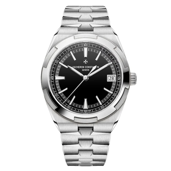 Vacheron Constantin Automatic 41mm Men’s Watch with Black Material Dial, Stainless Steel Case & Bracelet, 150m Water Resistant / 4520V/210A-B483