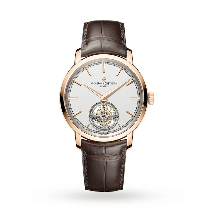Vacheron Constantin Automatic 41mm Men’s Watch with White Material Dial, Gold Case, 30m Water Resistant / 6000T/000R-B346