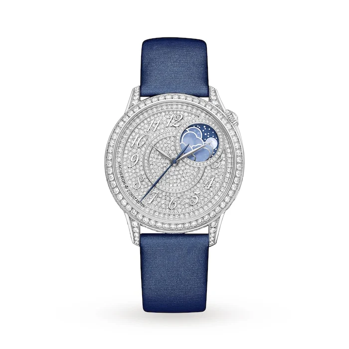 Vacheron Constantin Egerie Moon Phase Luxury Watch Luxury Watch Swiss Made High Precision Movement 8006F/000G-B499