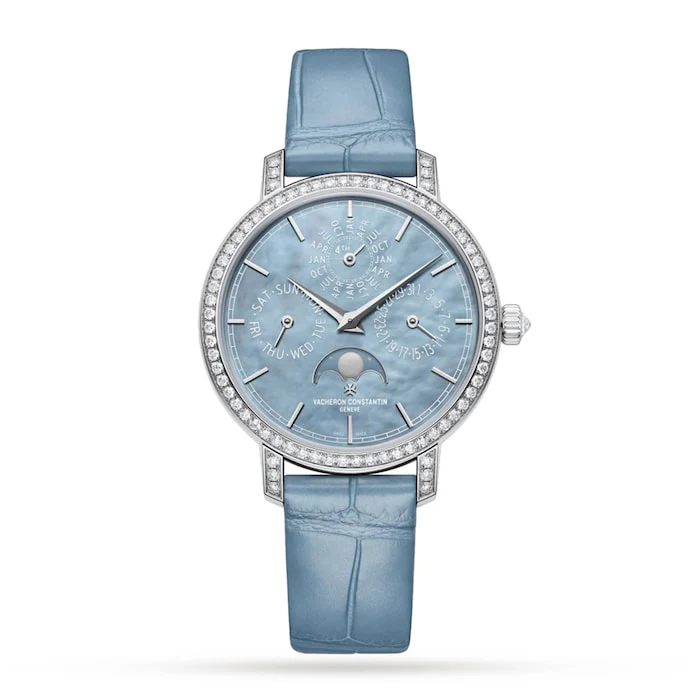 Vacheron Constantin Traditionelle Perpetual Calendar Ultra-Thin 36.5mm White Gold Luxury Watch 4305T/000G-B948