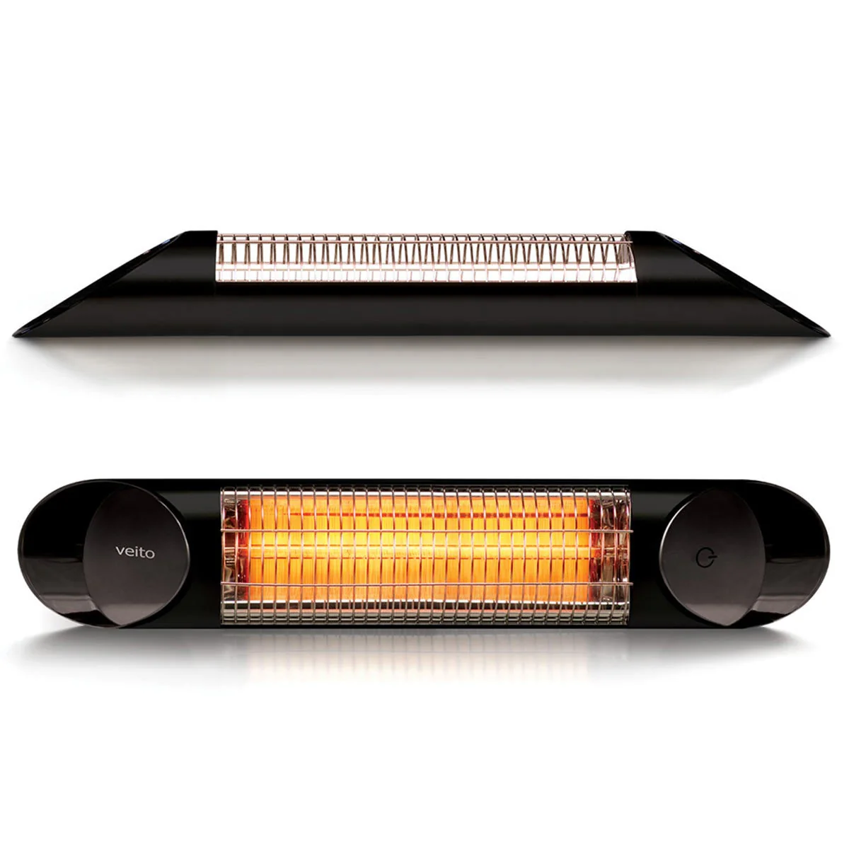 Veito Blade Mini Indoor And Outdoor Carbon Infrared Heater - Black - Image 2