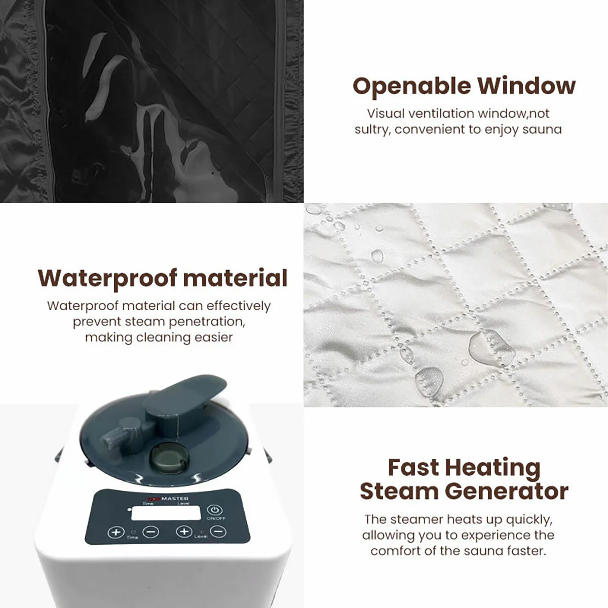 Vidalux Insta-Heat Indoor Portable Sauna Pod - Image 5
