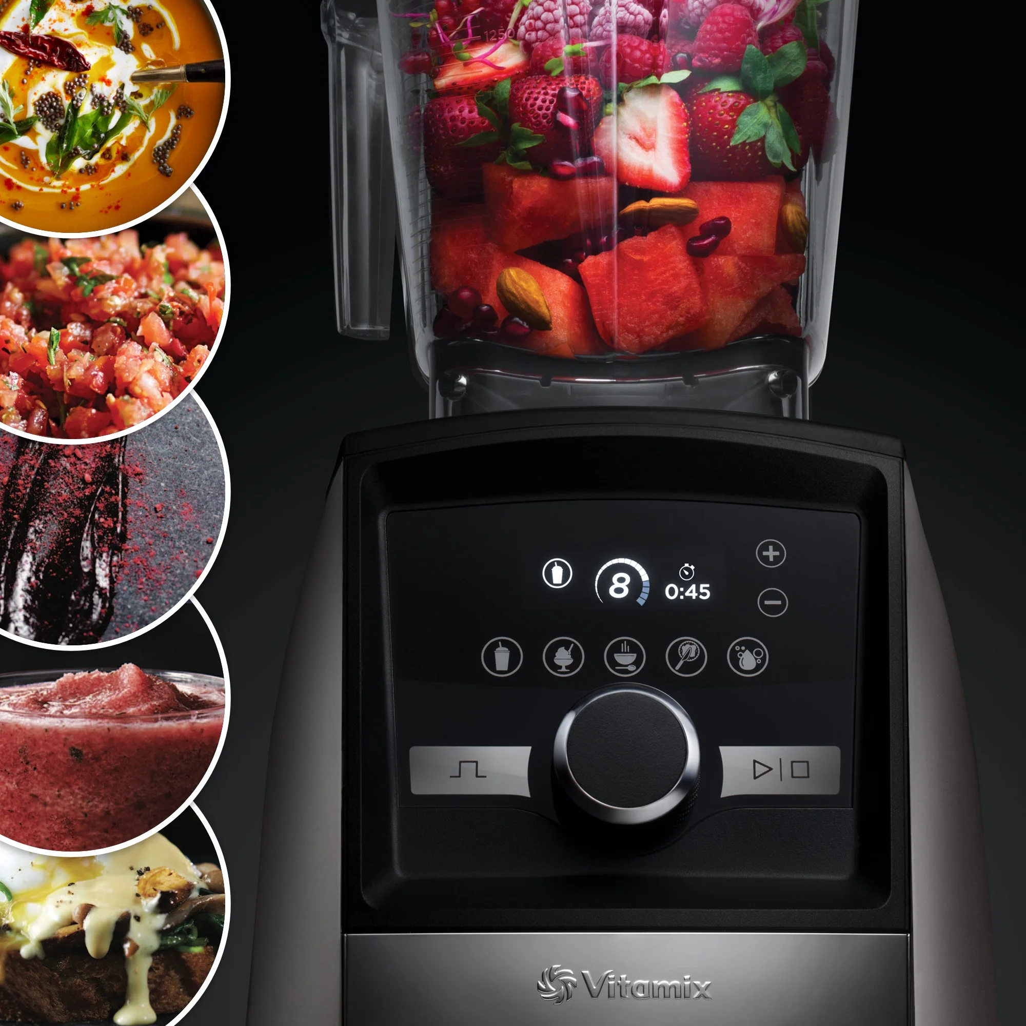 Vitamix Ascent 3500i Stainless Steel Blender Mixer - Image 4