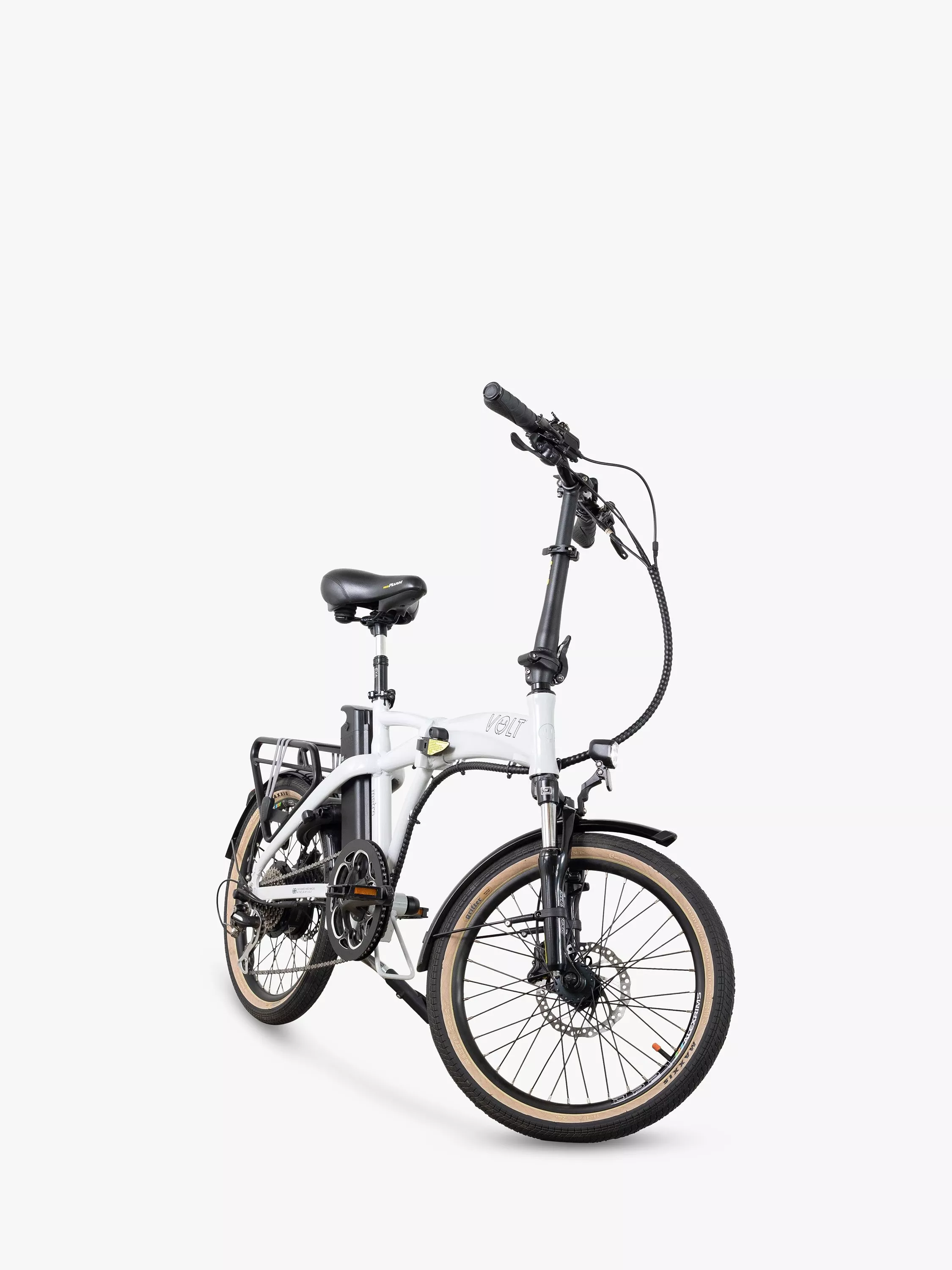 Volt Metro Folding e-Bike, Light Grey - Image 2
