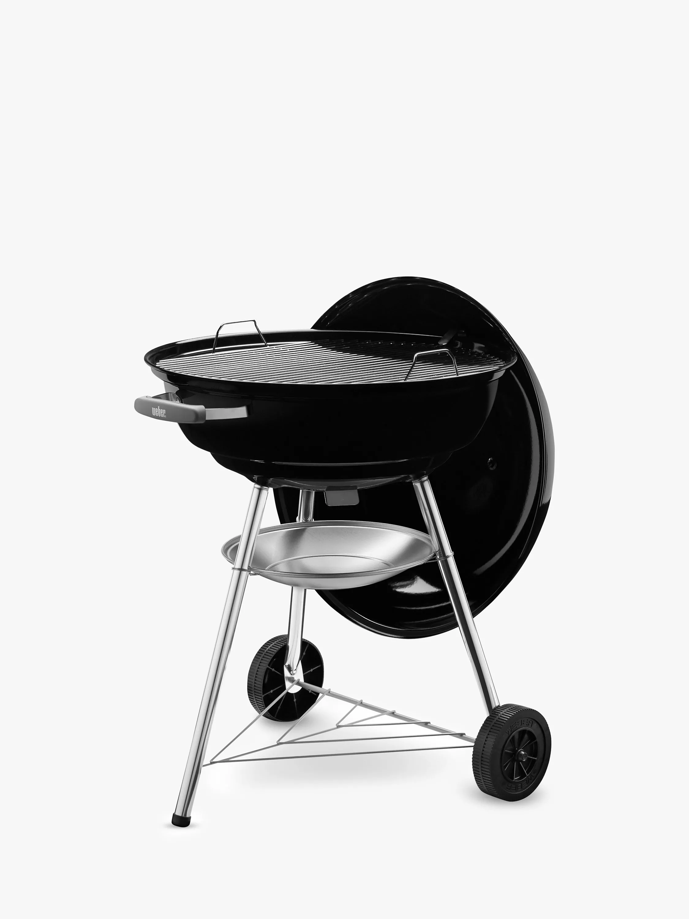 Weber Compact 57cm Kettle Charcoal BBQ, Black - Image 2