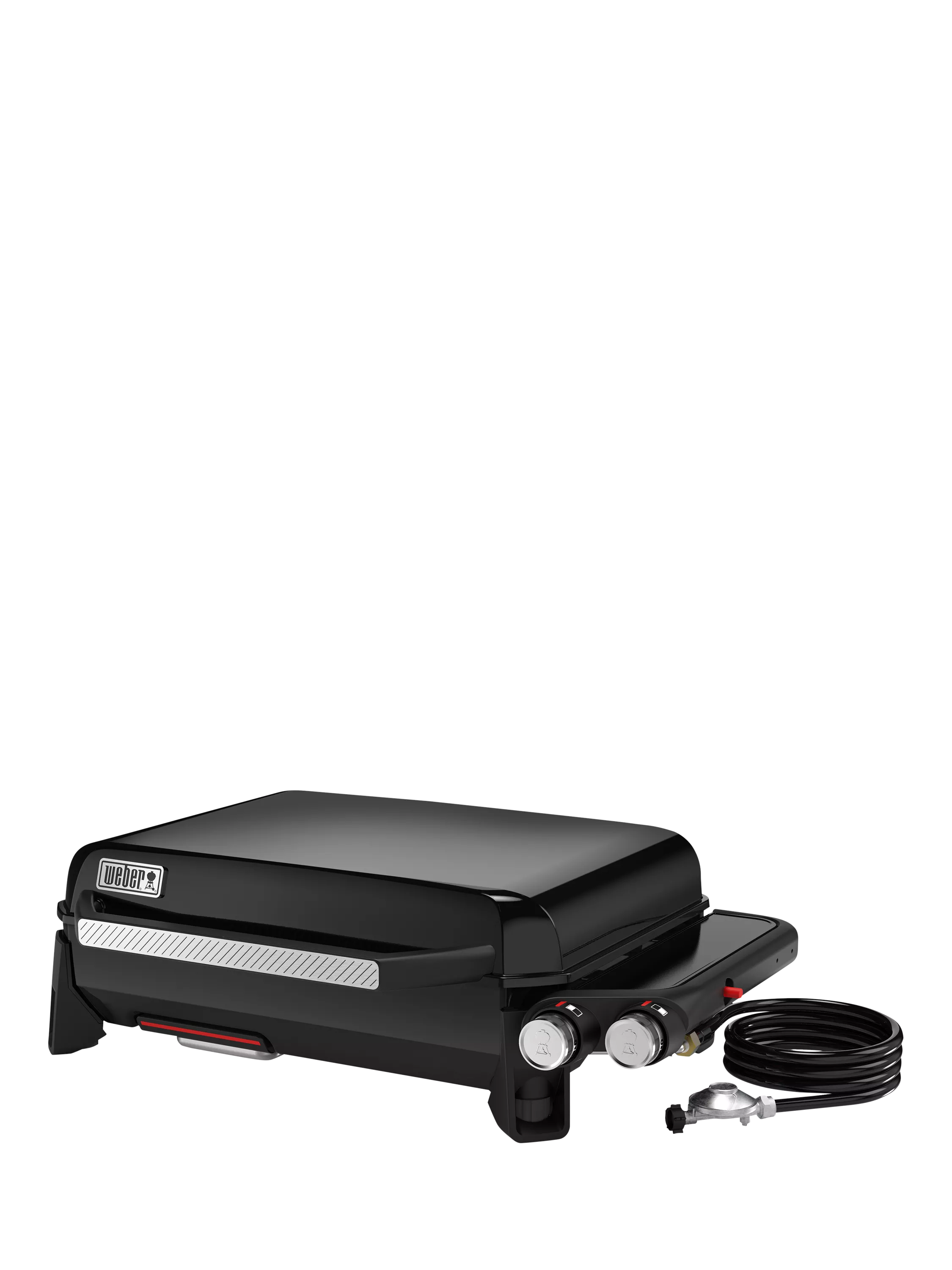 Weber Premium Griddle Portable Tabletop 2-Burner Gas BBQ, 56cm - Image 2
