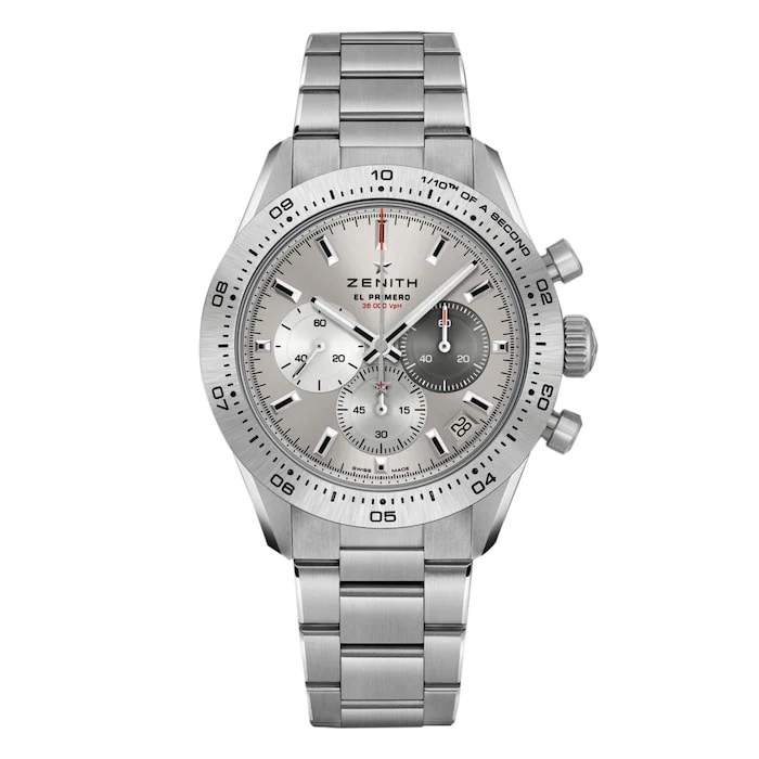 Zenith Sport Automatic 41mm Men’s Watch with Grey Material Dial, Titanium Case, 100m Water Resistant / 95.3100.3600/39.M3100